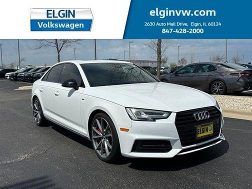 Ibis White 2018 Audi A4 2.0T Premium Plus