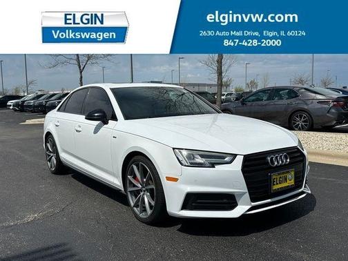 Ibis White 2018 Audi A4 2.0T Premium Plus