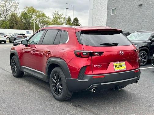 Soul Red Crystal Metallic 2024 Mazda CX-50 2.5 S Preferred Package