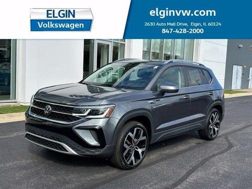 Platinum Gray Metallic 2023 Volkswagen Taos 1.5T SEL