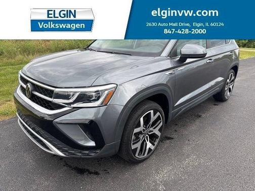 Platinum Gray Metallic 2023 Volkswagen Taos 1.5T SEL