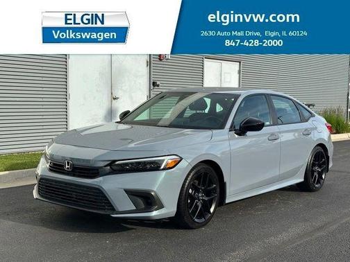 Gray Pearl 2023 Honda Civic Sport