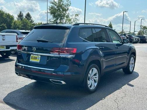 Tourmaline Blue Metallic 2023 Volkswagen Atlas 3.6L SE w/Technology
