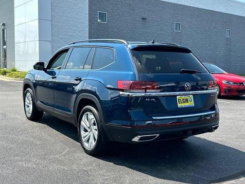 Tourmaline Blue Metallic 2023 Volkswagen Atlas 3.6L SE w/Technology