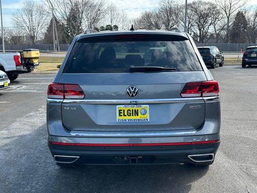 Platinum Gray Metallic 2022 Volkswagen Atlas 3.6L SE w/Technology