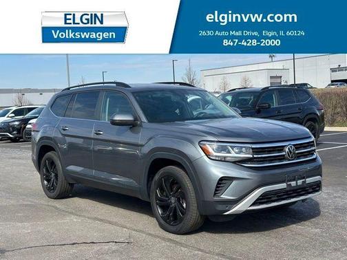 Platinum Gray Metallic 2022 Volkswagen Atlas 3.6L SE w/Technology