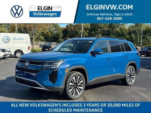 Blue 2027 Volkswagen Atlas SE w/Technology