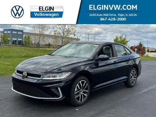 Black 2026 Volkswagen Jetta 1.5T SE