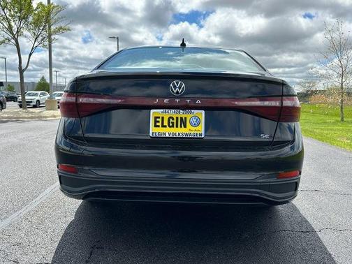 Black 2026 Volkswagen Jetta 1.5T SE