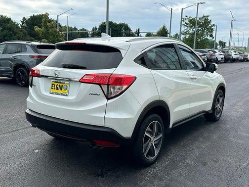 Platinum White Pearl 2022 Honda HR-V EX
