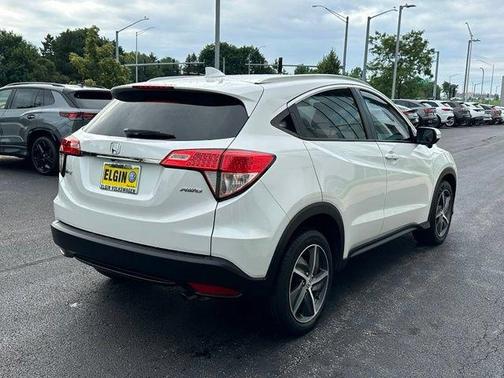 Platinum White Pearl 2022 Honda HR-V EX