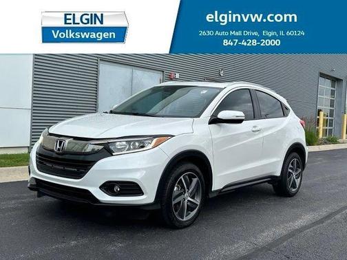 Platinum White Pearl 2022 Honda HR-V EX