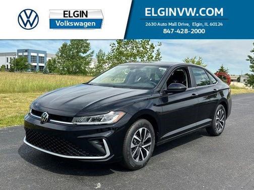 Black 2026 Volkswagen Jetta 1.5T S