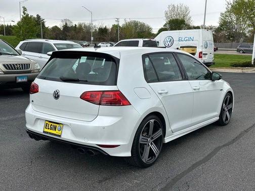 Pure White 2015 Volkswagen Golf R 4-Door
