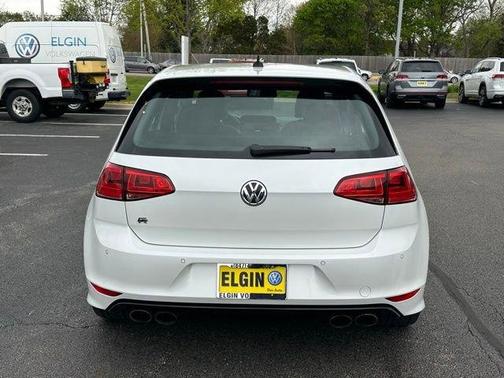 Pure White 2015 Volkswagen Golf R 4-Door