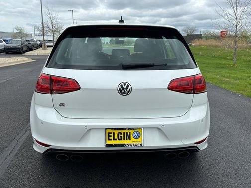 Pure White 2015 Volkswagen Golf R 4-Door