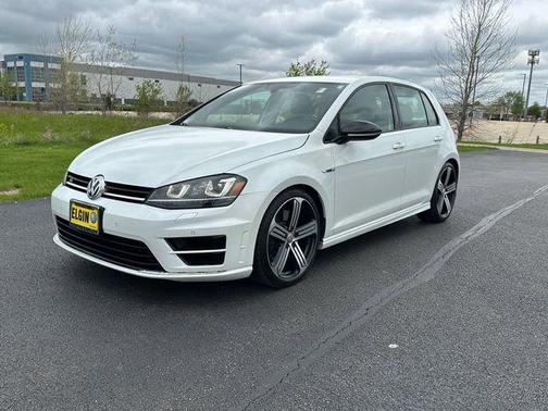Pure White 2015 Volkswagen Golf R 4-Door