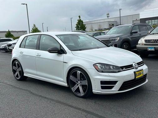Pure White 2015 Volkswagen Golf R 4-Door