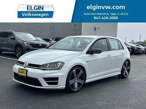 Pure White 2015 Volkswagen Golf R 4-Door