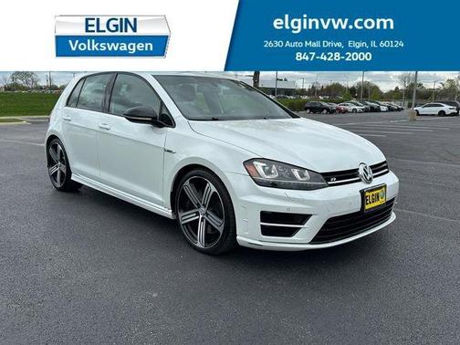 Pure White 2015 Volkswagen Golf R 4-Door