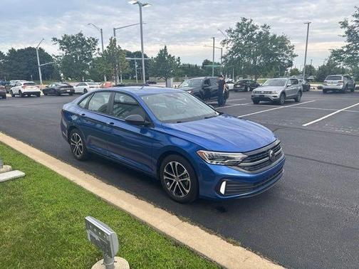 Rising Blue Metallic 2024 Volkswagen Jetta 1.5T Sport