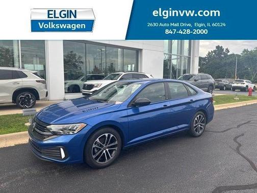 Rising Blue Metallic 2024 Volkswagen Jetta 1.5T Sport