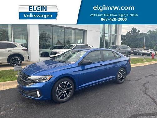 Rising Blue Metallic 2024 Volkswagen Jetta 1.5T Sport