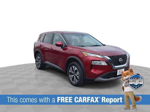 Scarlet Ember Tintcoat 2023 Nissan Rogue SV