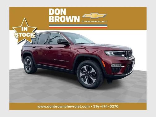 Velvet Red Pearlcoat 2024 Jeep Grand Cherokee 4xe Base