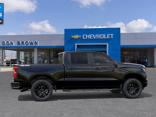 Black 2026 Chevrolet Silverado 1500 Custom