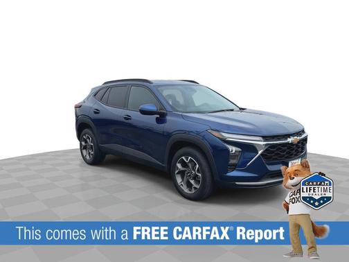 Blue Glow Metallic 2024 Chevrolet Trax LT