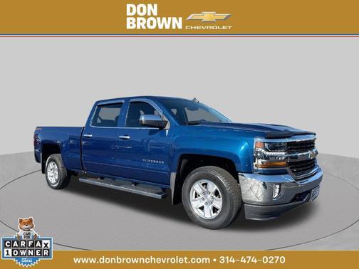 Deep Ocean Blue Metallic 2018 Chevrolet Silverado 1500 1LT