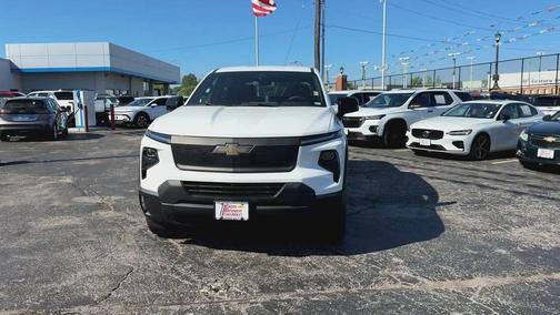 Summit White 2024 Chevrolet Silverado EV Work Truck
