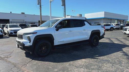 Summit White 2024 Chevrolet Silverado EV Work Truck