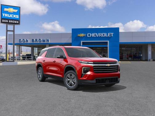 Radiant Red Tintcoat 2026 Chevrolet Traverse LT