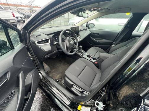 Midnight Black Metallic 2025 Toyota Corolla LE