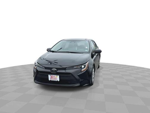 Midnight Black Metallic 2025 Toyota Corolla LE