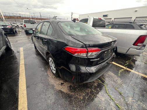 Midnight Black Metallic 2025 Toyota Corolla LE
