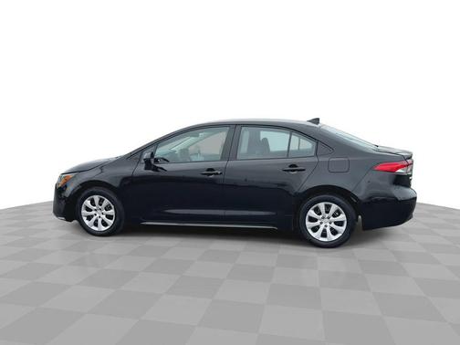 Midnight Black Metallic 2025 Toyota Corolla LE