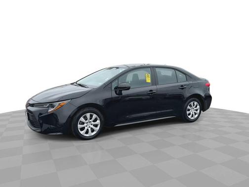Midnight Black Metallic 2025 Toyota Corolla LE