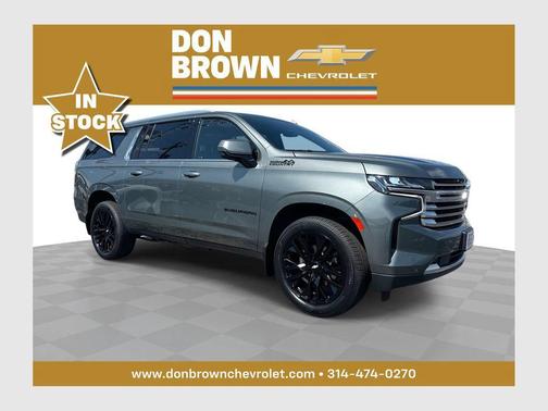 Silver Sage Metallic 2023 Chevrolet Suburban 4WD High Country