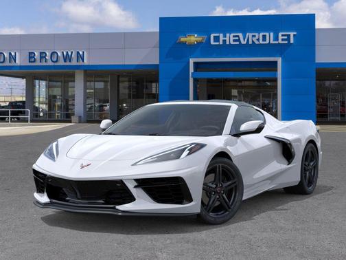Arctic White 2026 Chevrolet Corvette Stingray w/2LT