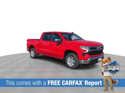 Red Hot 2025 Chevrolet Silverado 1500 LT