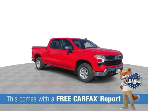 Red Hot 2025 Chevrolet Silverado 1500 LT