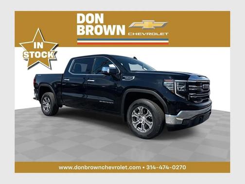 Onyx Black 2025 GMC Sierra 1500 SLT