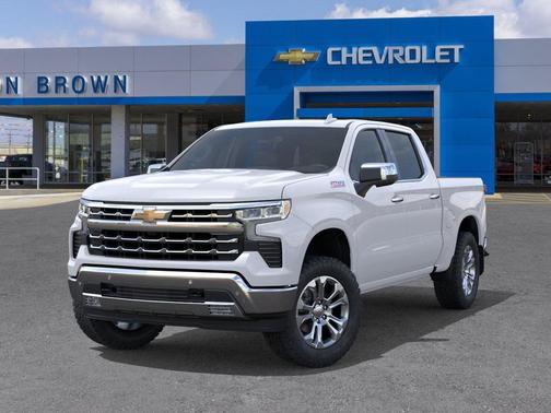 Summit White 2026 Chevrolet Silverado 1500 LTZ