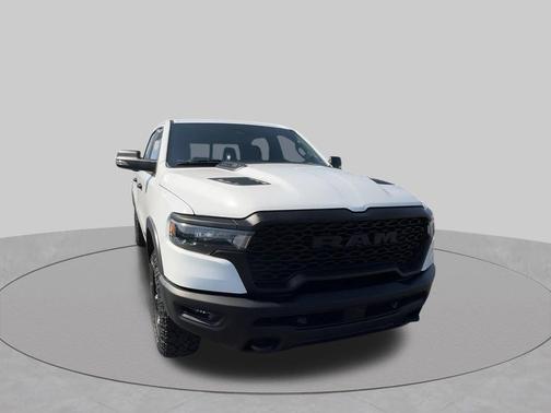 Bright White Clearcoat 2025 RAM 1500 Rebel