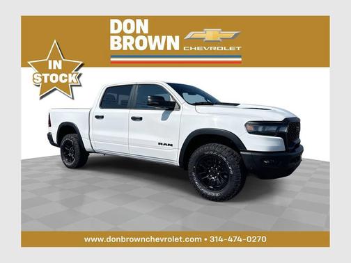 Bright White Clearcoat 2025 RAM 1500 Rebel