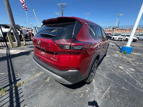 Scarlet Ember Tintcoat 2023 Nissan Rogue SV