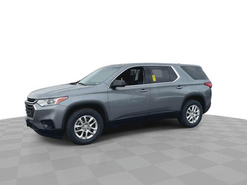 Satin Steel Metallic 2020 Chevrolet Traverse LS